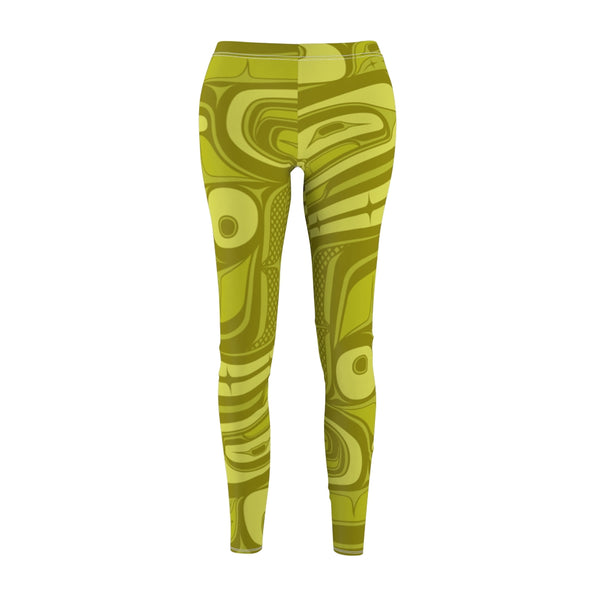 light green formline on Women's Cut & Sew Casual Leggings