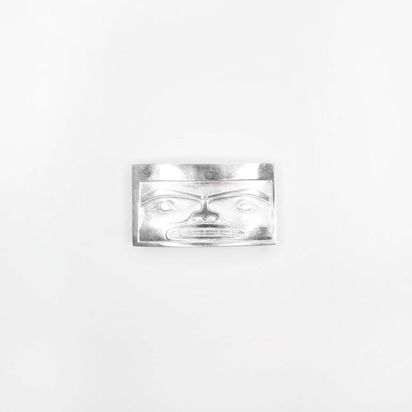 Sterling Silver Chilkat Belt Buckle