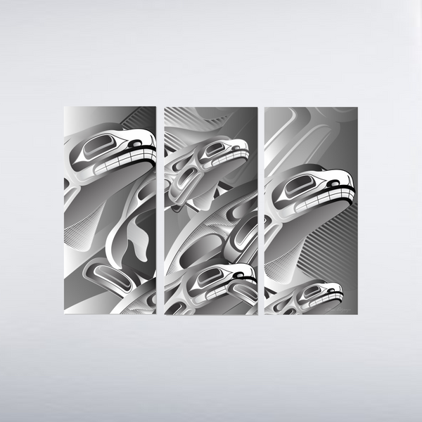 Still Making Waves Triptych Limited Edition Print