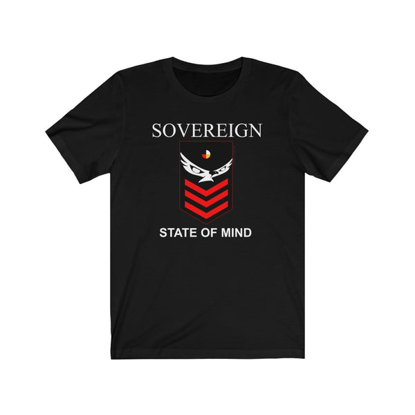 Sovereign State of Mind   Unisex Jersey Short Sleeve Tee 2022