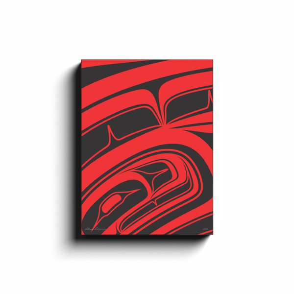 Red Formline Classic on Canvas